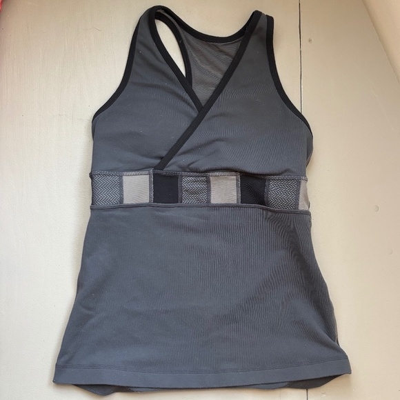 Classic Lululemon Deep V Racerback Support Tank 6 Yoga Pilates Lift Climb Golf - Picture 1 of 8